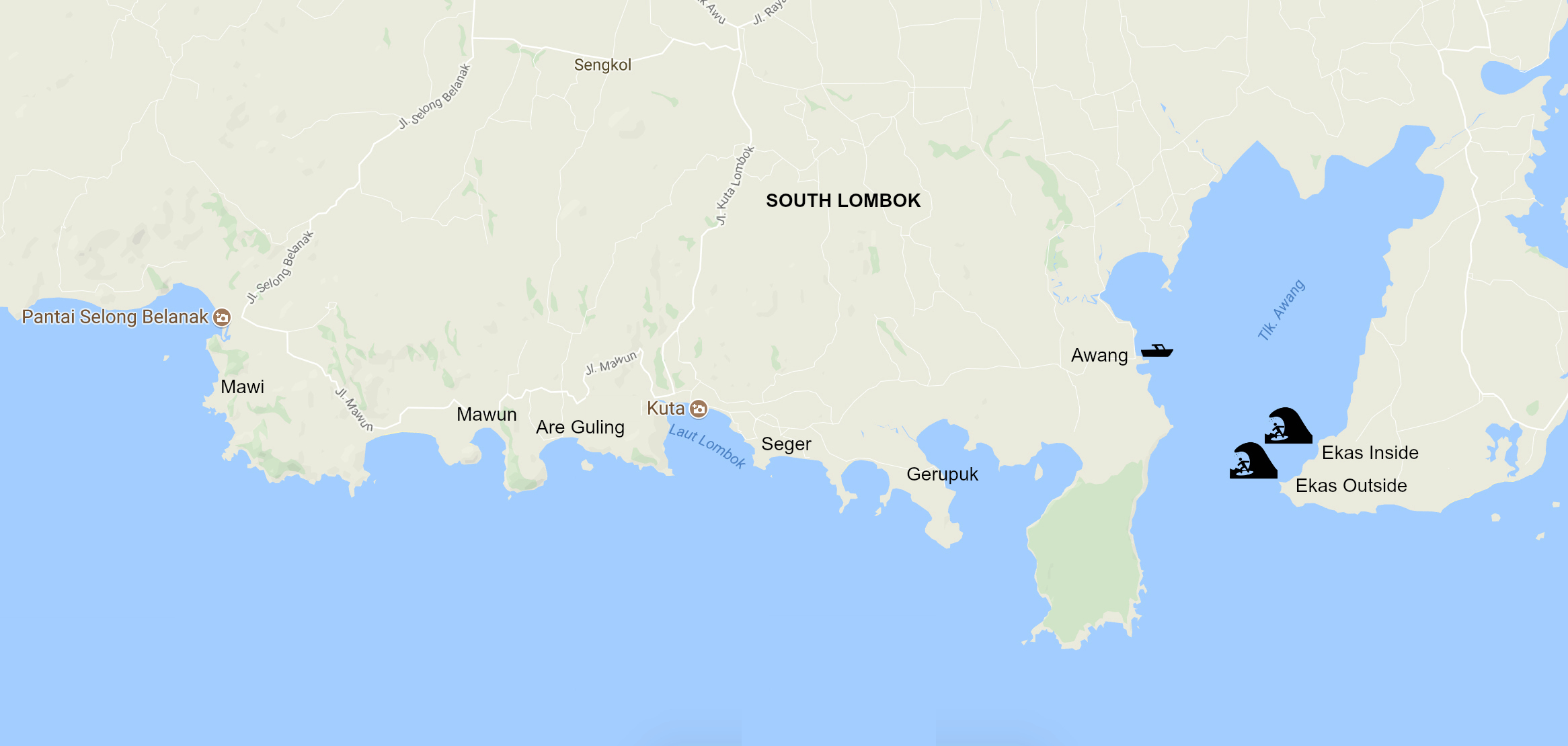 Ekas Bay Surf Spots Lombok Surf Indonesia