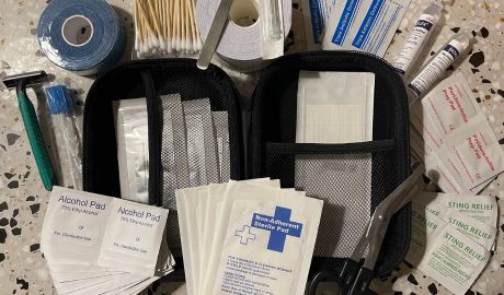 Great quality surf-specific first aid kit